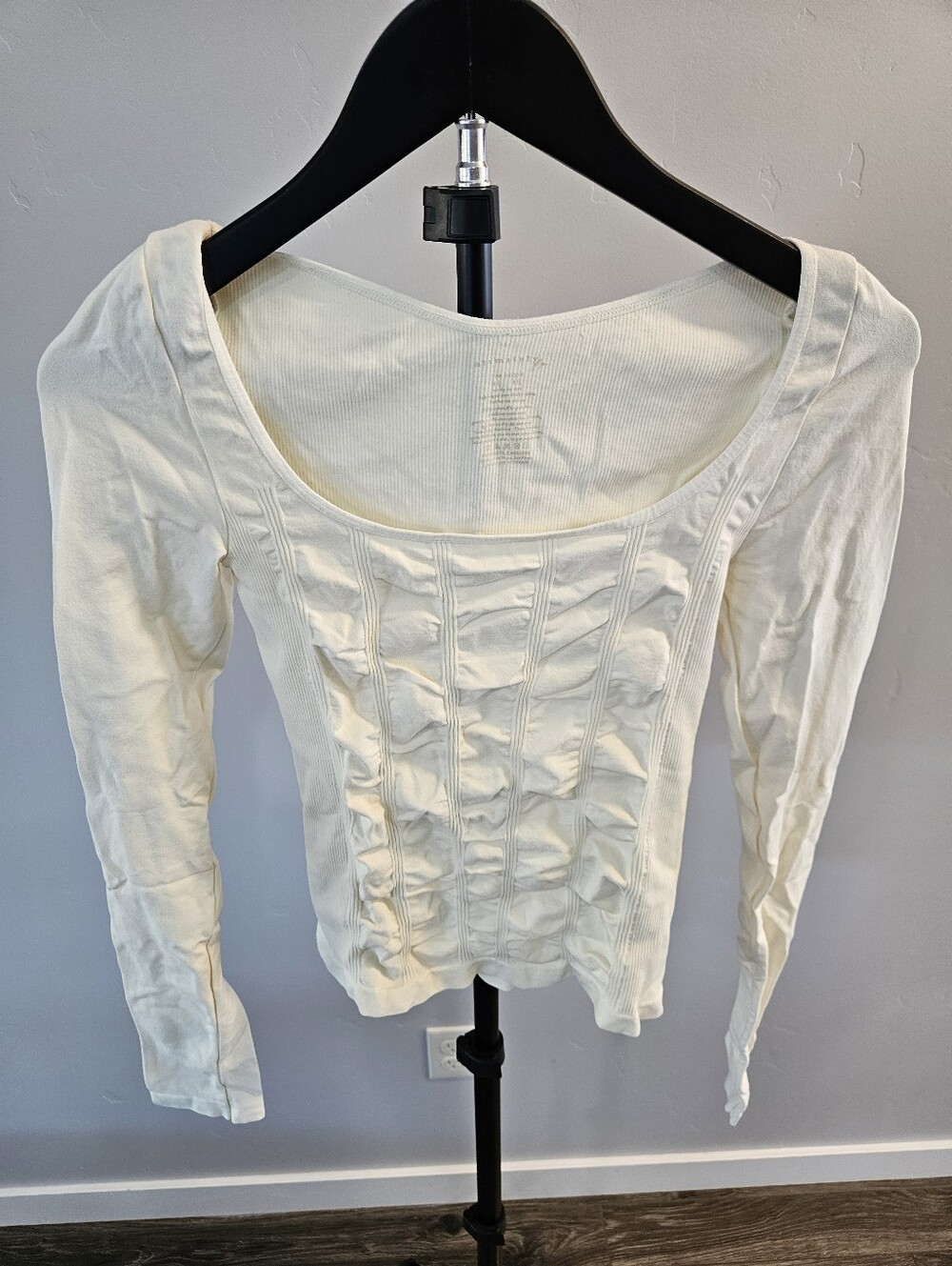 NEW Free People Stay Here Seamless long-sleeve top